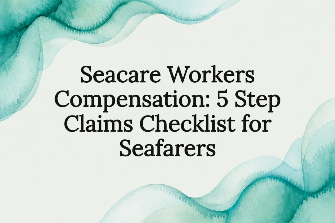 Decorative Seacare claims title card