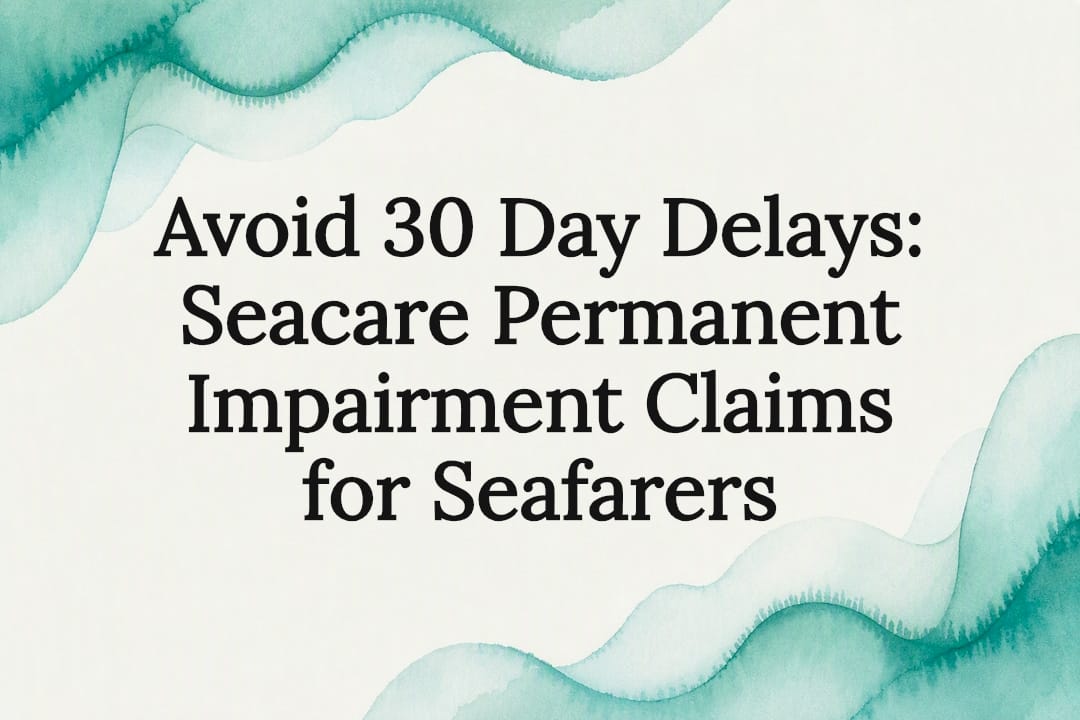 Decorative Seacare claims title card